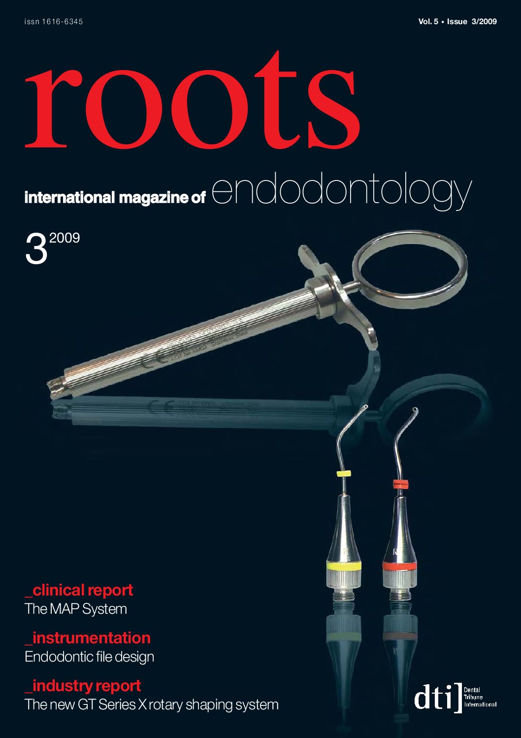 The MAP System : a perfect carrier for MTA in clinical and surgical endodontics - publications