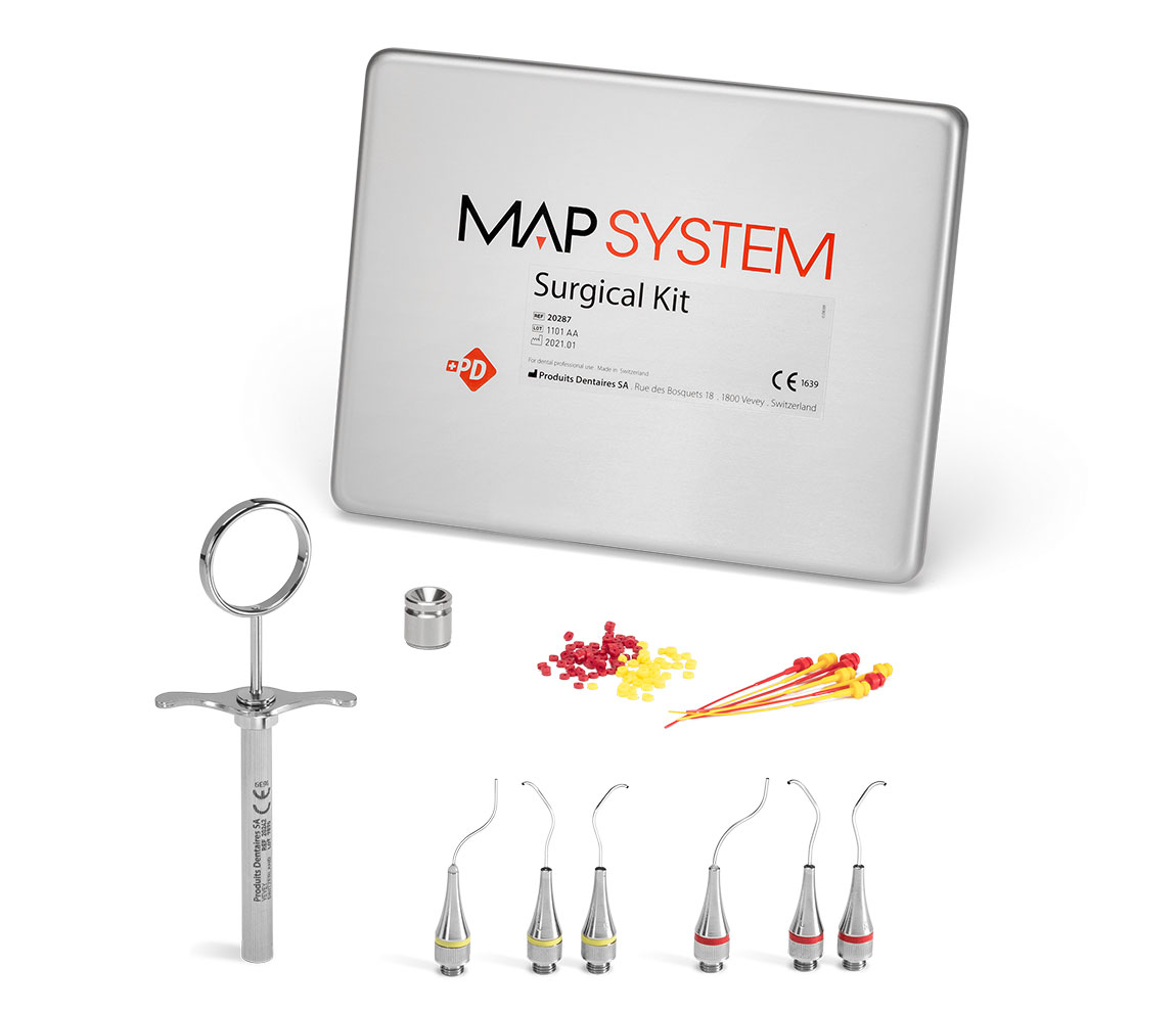 Buy MAP System Surgical kit products: endodontic heads for placing cements in root canals